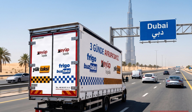 Eyüp Lojistik, Lorry yatırımlarını artırarak Avrupa-Orta Doğu hattına hız kattığını duyurdu