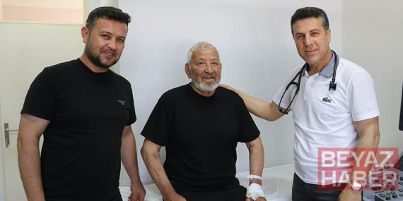 İstanbul’da ‘riskli’ denildi, Diyarbakır’da anjiyo ile sağlığına kavuştu