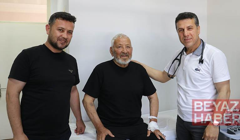 İstanbul’da ‘riskli’ denildi, Diyarbakır’da anjiyo ile sağlığına kavuştu