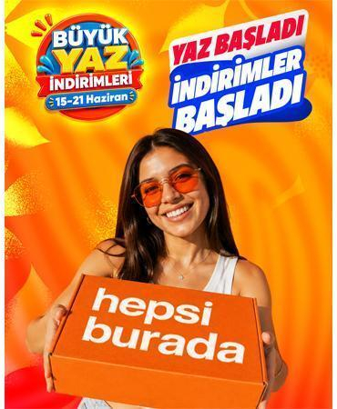 Hepsiburada büyük yaz indirimlerinin başladığını duyurdu