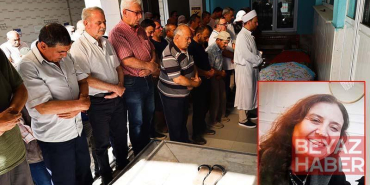 Boşanma aşamasındaki eşi tarafından öldürülen Ulviye son yolculuğuna uğurlandı