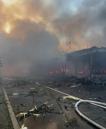 Rusya’dan Ukrayna'ya füze ve İHA yağmuru