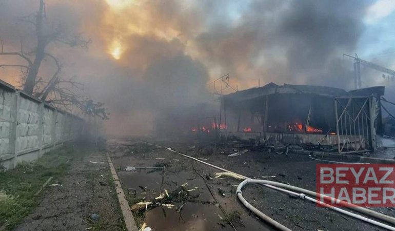 Rusya’dan Ukrayna'ya füze ve İHA yağmuru
