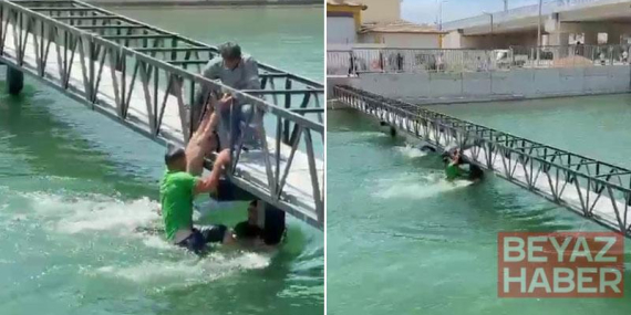 Adana’da sulama kanalında boğulma tehlikesi geçiren 2 kişi kurtarıldı