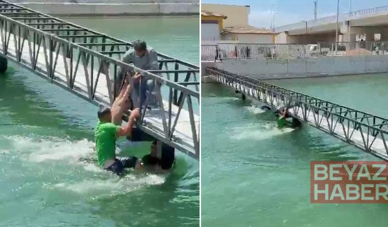 Adana’da sulama kanalında boğulma tehlikesi geçiren 2 kişi kurtarıldı
