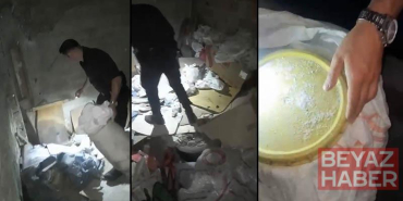 Kağıthane’de uyuşturucu deposuna çevrilen aile binasına baskın: