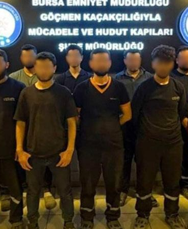 Kaçak göçmenlere yer temin edip, çalıştıran 2 şüpheliye gözaltı