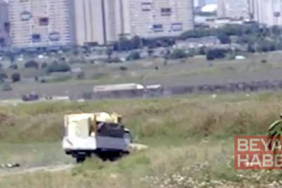 Avcılar’da atıkları boş araziye döküp yakan kamyonet şoförüne 50 bin lira ceza