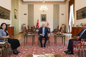 TBMM Başkanı Kurtulmuş, DEM Parti İmralı heyetini kabul etti