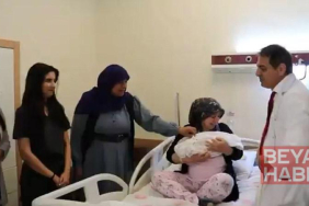 13 yıl sonra çocuk sahibi olan aile, bebeklerine doktorun adını verdi