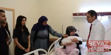 13 yıl sonra çocuk sahibi olan aile, bebeklerine doktorun adını verdi