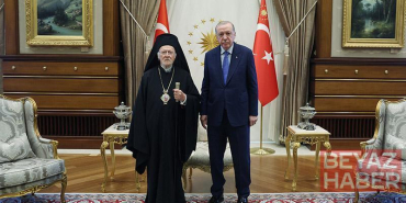 Cumhurbaşkanı Erdoğan, Fener Rum Patriği ile görüştü