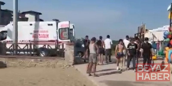 Denize giren 2 kardeşten biri boğuldu