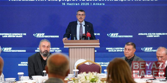 Bakan Tekin: Aynı lokmayı paylaşmak, aynı kaderi paylaşabilme iradesinin de göstergesidir