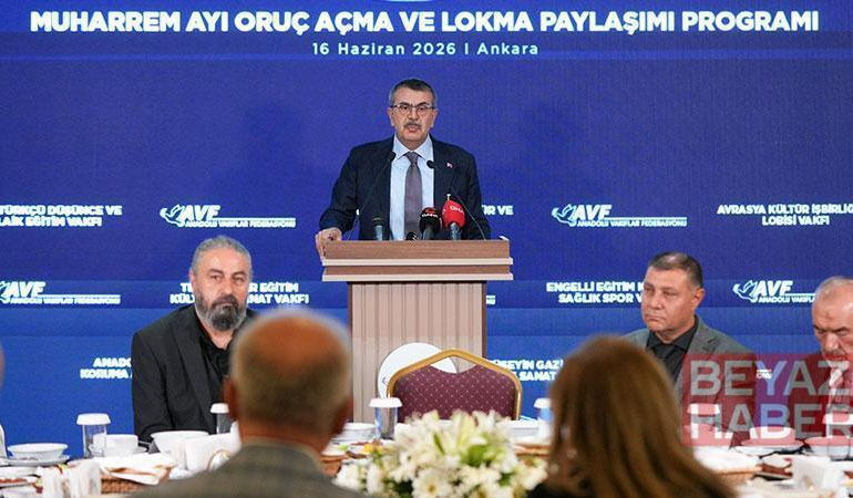 Bakan Tekin: Aynı lokmayı paylaşmak, aynı kaderi paylaşabilme iradesinin de göstergesidir