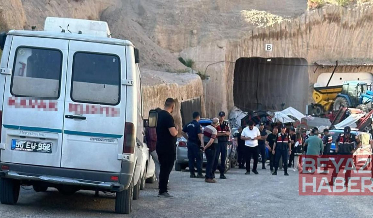 Nevşehir’de devrilen forkliftin sürücüsü öldü