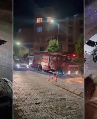 Kağıthane’de demir korkuluklara kabloyla asılı erkek cesedi bulundu