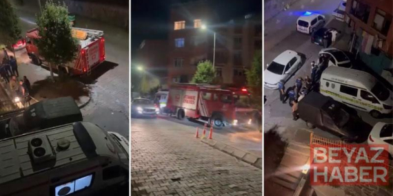 Kağıthane’de demir korkuluklara kabloyla asılı erkek cesedi bulundu