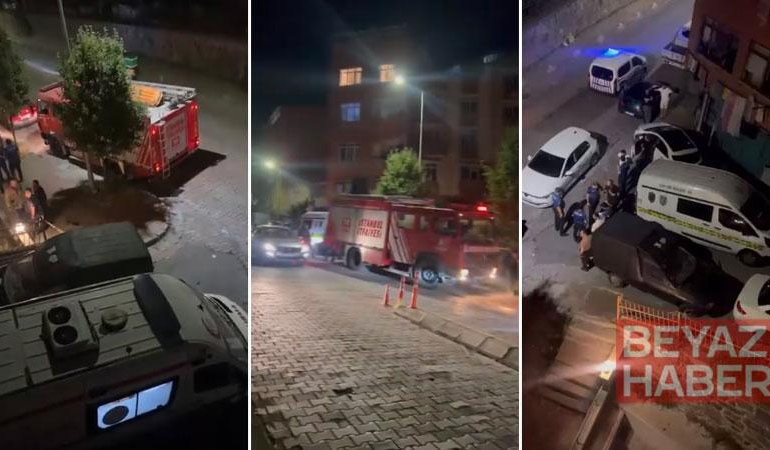 Kağıthane’de demir korkuluklara kabloyla asılı erkek cesedi bulundu