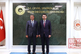 Bakan Kurum, Haymana ve Gölbaşı belediye başkanlarını kabul etti