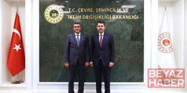 Bakan Kurum, Haymana ve Gölbaşı belediye başkanlarını kabul etti