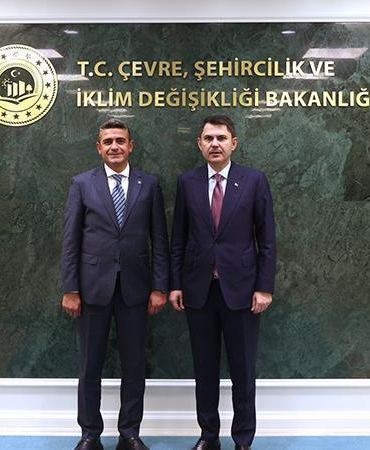 Bakan Kurum, Haymana ve Gölbaşı belediye başkanlarını kabul etti