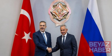 Bakan Fidan, Rusya Devlet Güvenlik Konseyi Sekreteri Şoygu ile görüştü