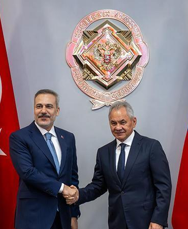Bakan Fidan, Rusya Devlet Güvenlik Konseyi Sekreteri Şoygu ile görüştü