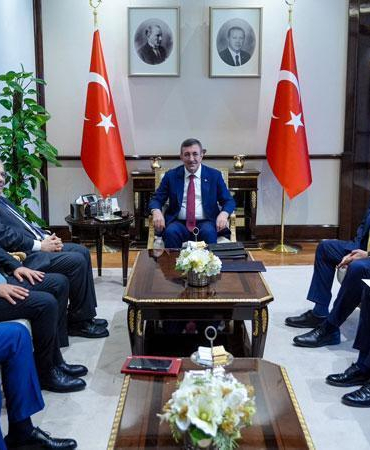 Cevdet Yılmaz, Lübnan Başbakan Yardımcısı Mitri ile görüştü
