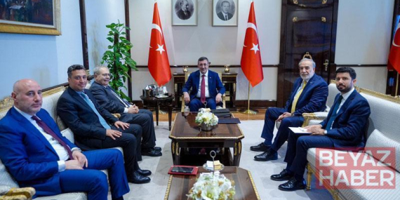 Cevdet Yılmaz, Lübnan Başbakan Yardımcısı Mitri ile görüştü