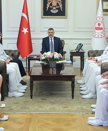 Bakan Çiftçi, Sahil Güvenlik heyetini kabul etti