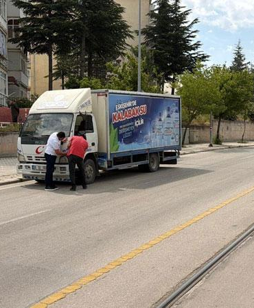 Kamyonun çarptığı 9 yaşındaki Eymen, ağır yaralandı
