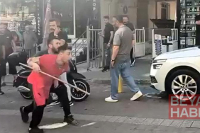 Avcılar’da tekmeli yumruklu sokak kavgası kamerada
