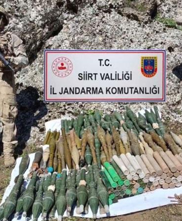 8 ilde 34 mağara, sığınak ve barınma alanı imha edildi