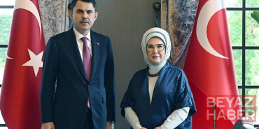 Emine Erdoğan, Bakan Kurum
