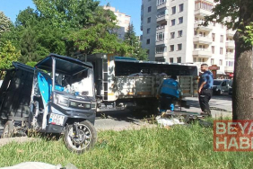 Kayseri’de otomobil ile elektrikli bisiklet çarpıştı: 5 yaralı