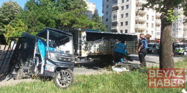 Kayseri’de otomobil ile elektrikli bisiklet çarpıştı: 5 yaralı