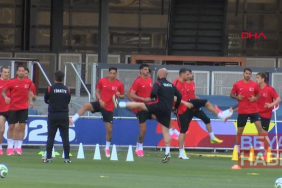 A Milli Futbol Takımı, Paraguay maçının hazırlıklarını tamamladı