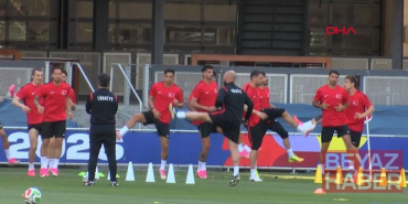 A Milli Futbol Takımı, Paraguay maçının hazırlıklarını tamamladı
