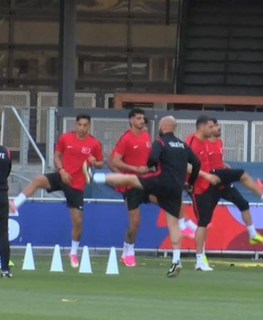A Milli Futbol Takımı, Paraguay maçının hazırlıklarını tamamladı