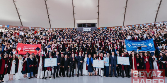 Hasan Kalyoncu Üniversitesi’nde mezuniyet coşkusu
