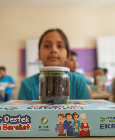 ‘Yeteri Kadar’ ile Karaman’da 120 öğrenciye sürdürülebilirlik eğitimi