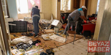 Diyarbakır’da apartman sakinleri şikayet etti! Bir evden 3 kamyon çöp çıkartıldı