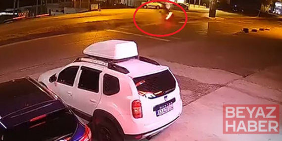 Rize’de ölümlü kaza kamerada! Köpeğe çarpmamak için manevra yaptı hayatını kaybetti
