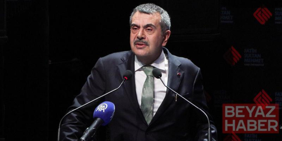 Bakan Tekin: Biz