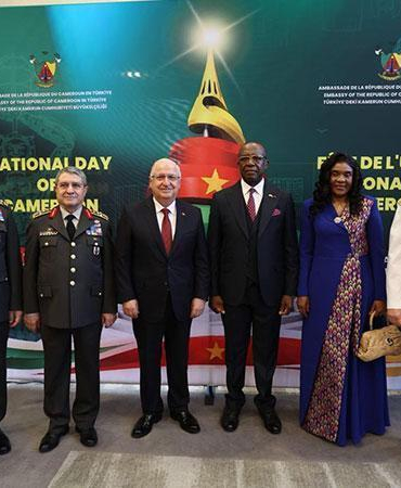 Bakan Güler, Kamerun Milli Günü resepsiyonuna katıldı