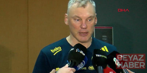 Sarunas Jasikevicius: Şampiyon olduğumuz için çok mutluyuz