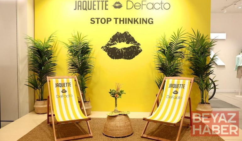 DeFacto ve Jaquette ‘Stop Thinking’ koleksiyonunu tanıttı