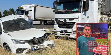 Sınav yolunda kaza; 19 yaşındaki Fatih öldü, akrabası ağır yaralı