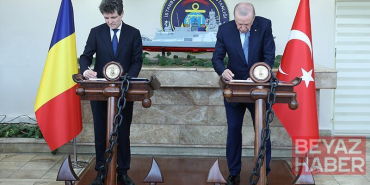 Cumhurbaşkanı Erdoğan, Romanya Cumhurbaşkanı Nicuşor Daniel Dan ile görüştü